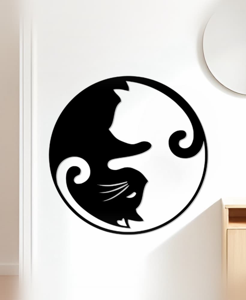 Cat Wall Art, Wall Decor, Home Decor 3d model