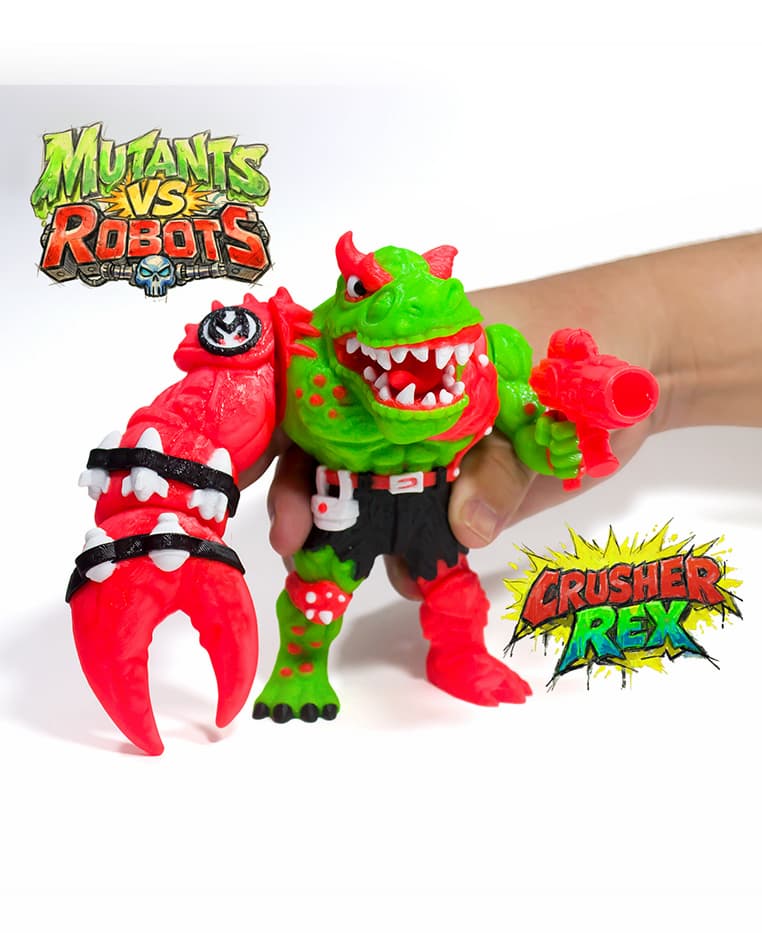 Crusher Rex / Mutants VS Robots 3d model