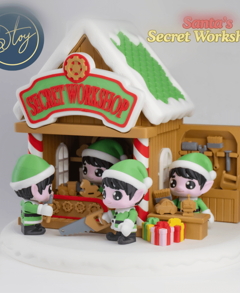 Santa’s Secret Workshop 3d model