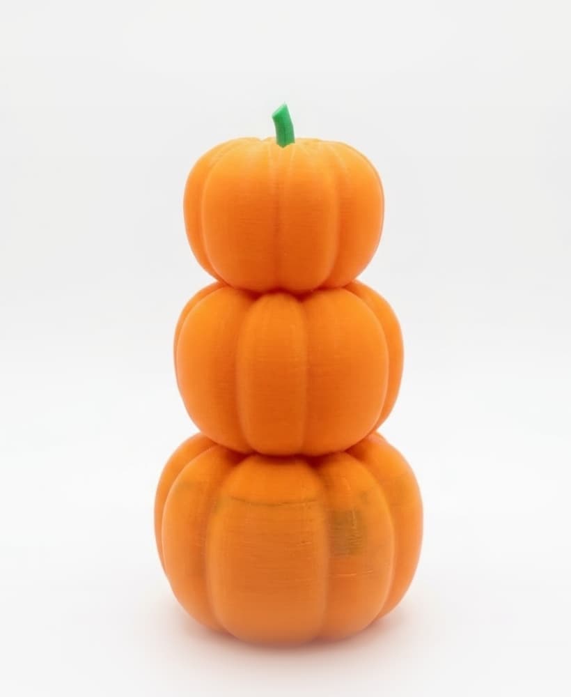 Stack of Pumpkins 3d model