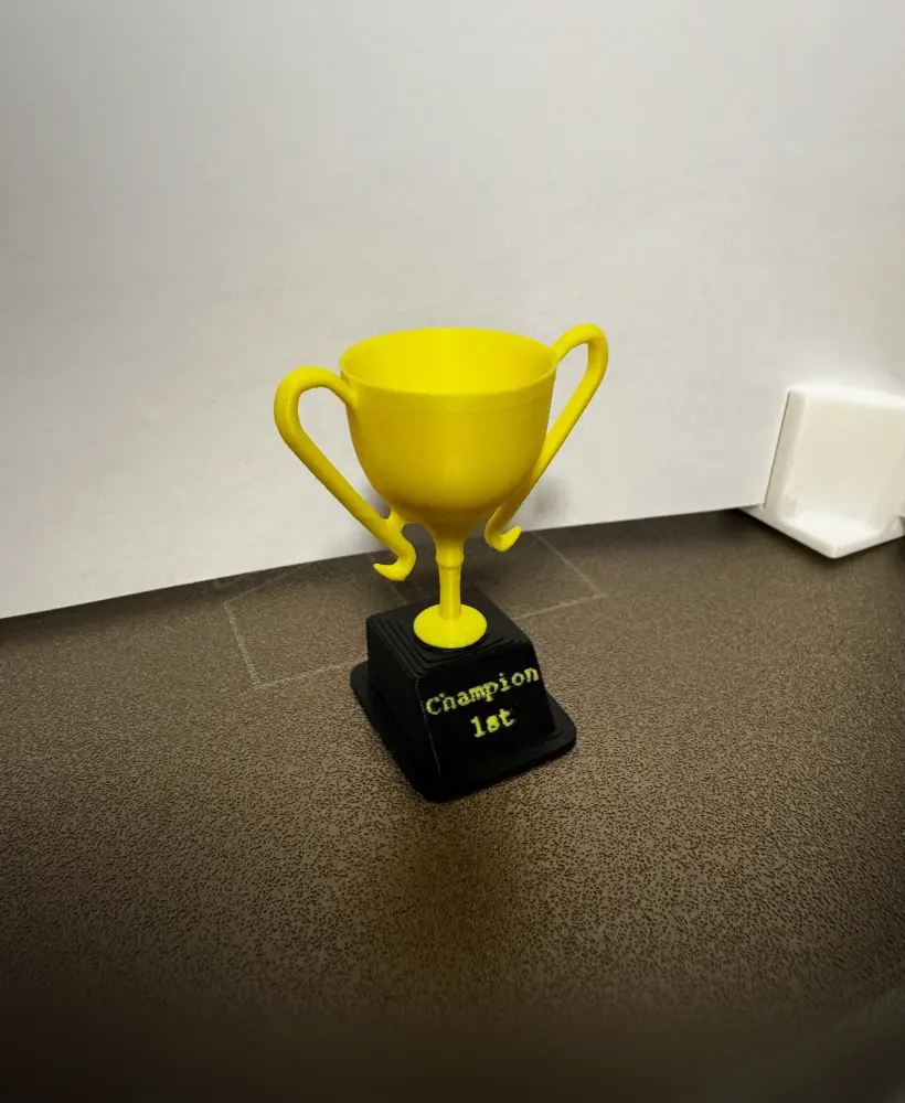 Small trophy 3d model