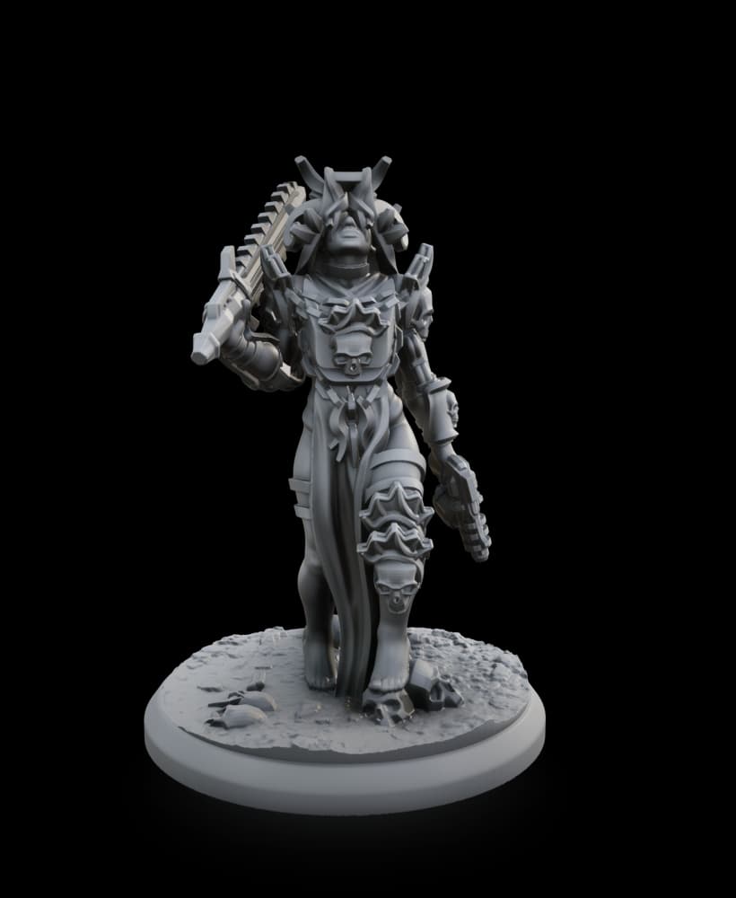 Dark Acolyte Sanctified Preacher Variant 3d model