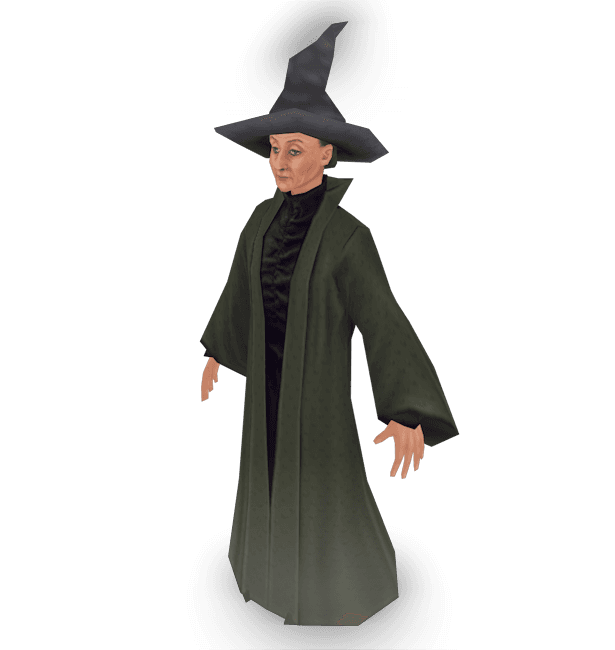 Professor Mcgonagall 3d model
