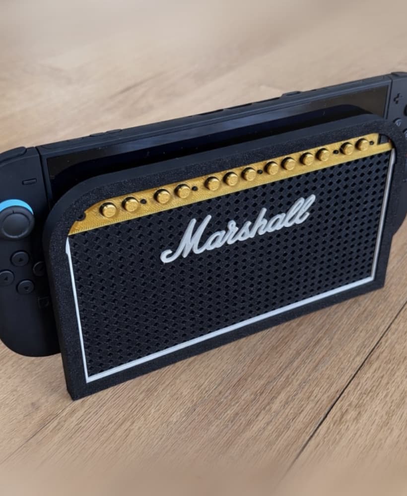 Switch 2 Dock Cover - Marshall Amp 3d model