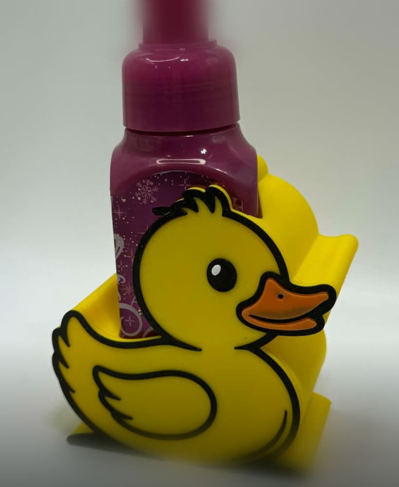 Rubber Ducky Soap Holder 3d model