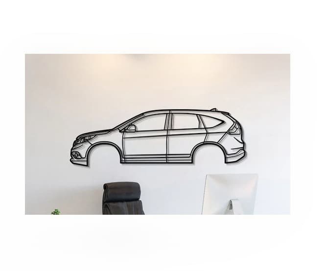 Honda - CR V 2012 Wall Art 3d model