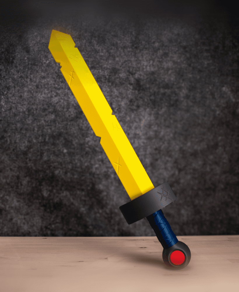 Finn’s Scarlet Sword | No AMS, No Support, No Glue 3d model