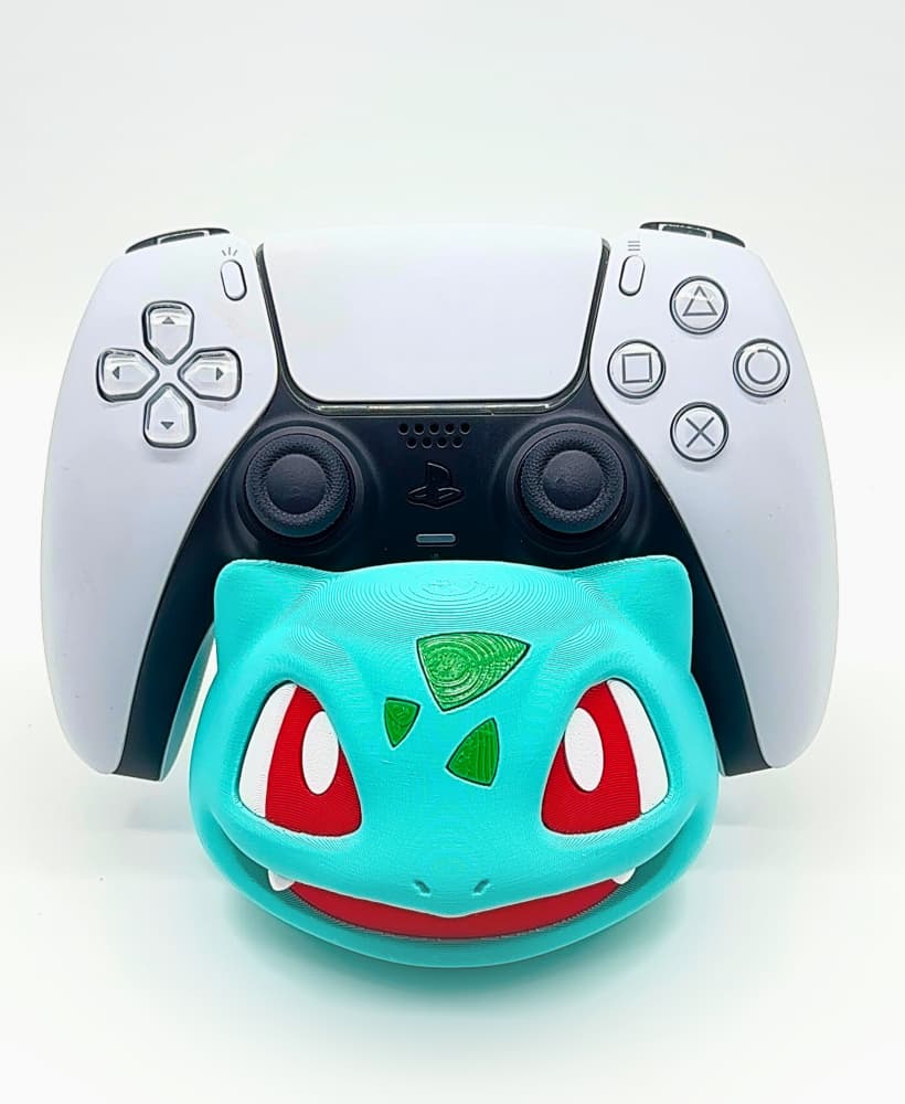 BULBASAUR CONTROLLER HOLDER 3d model