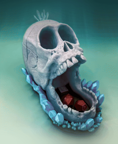The Crystal Maw 3d model