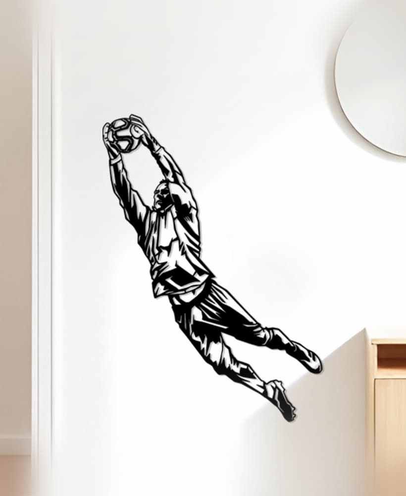 Goal Keeper Wall Art, Wall Decor, Home Decor 3d model
