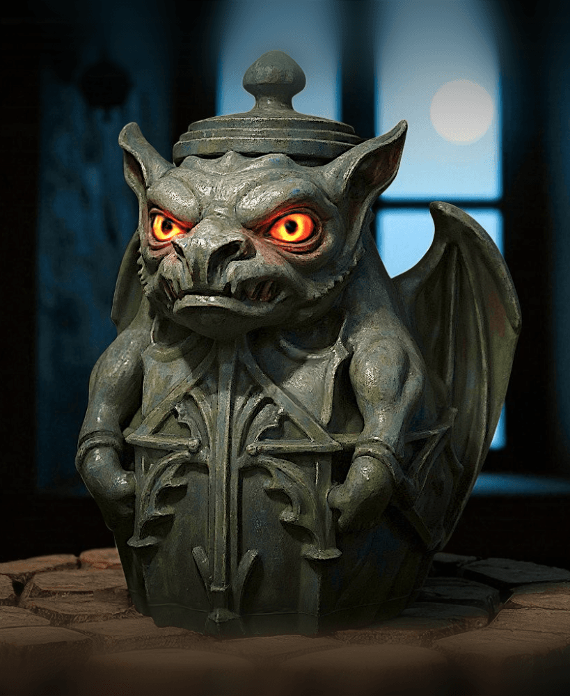 Gargoyle Guardian Jar 3d model