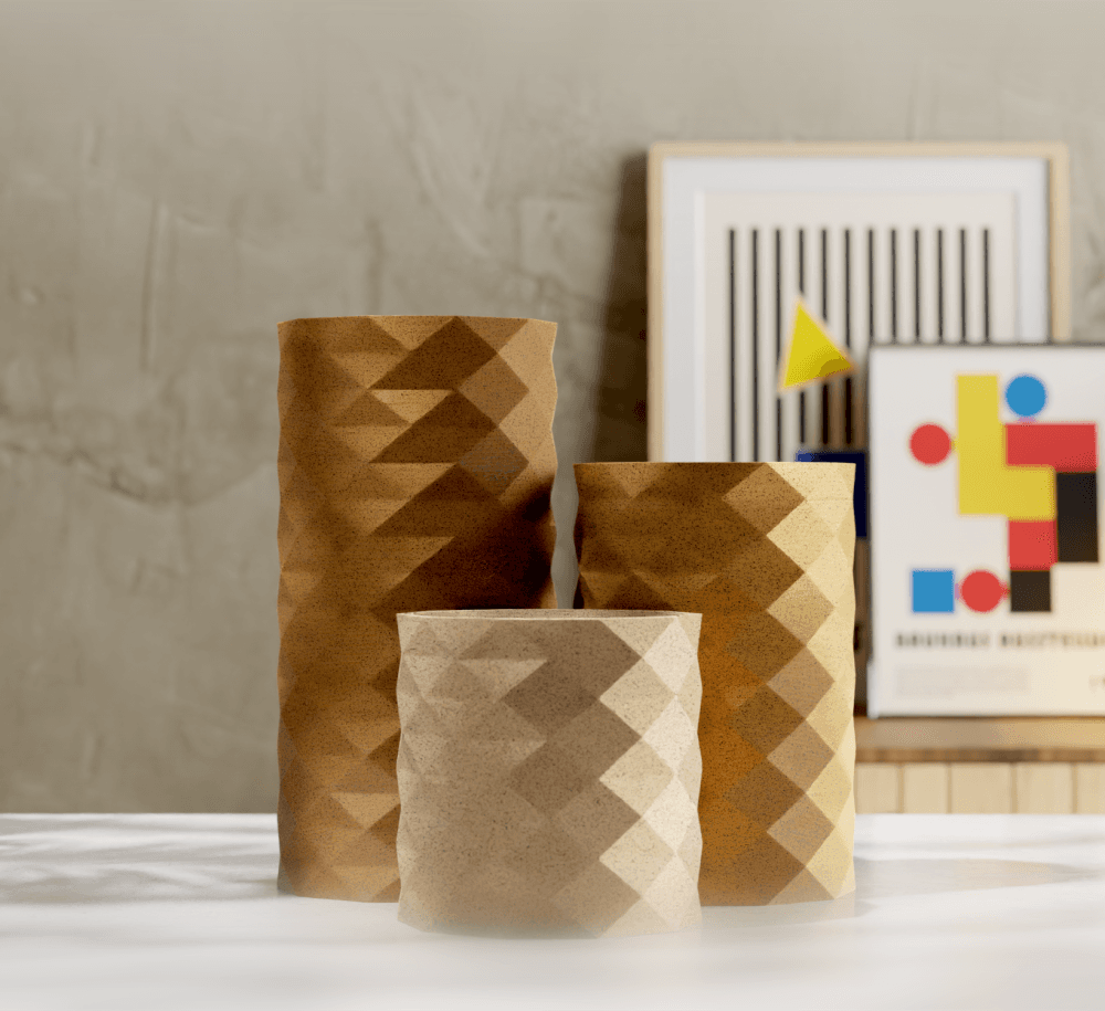 Prism - Modular Planter 3d model
