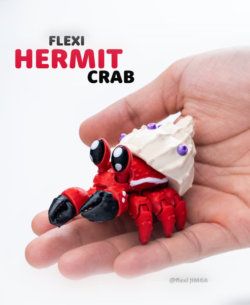 Articulated Crab My Little Friend 3d model