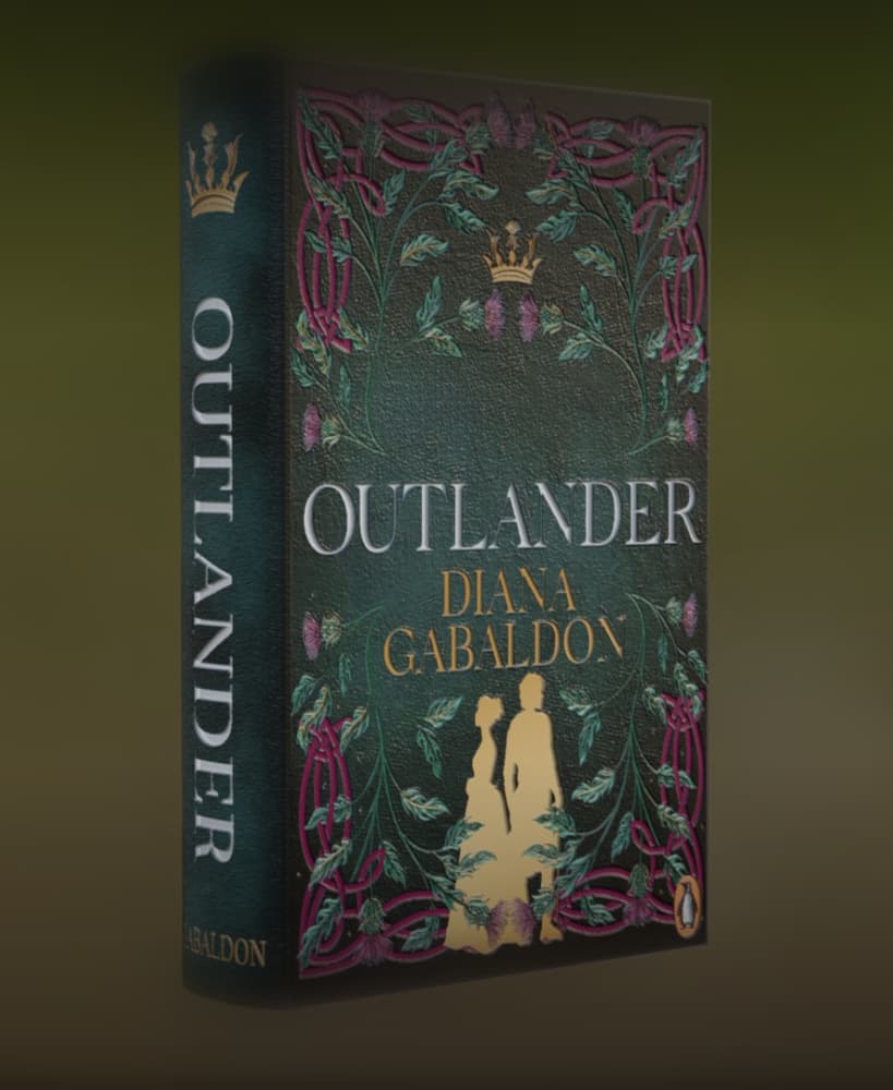 Outlander - Book Litho 3d model