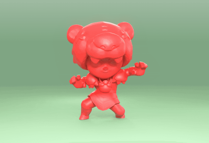 Nita (Original) - Brawl Stars 3d model