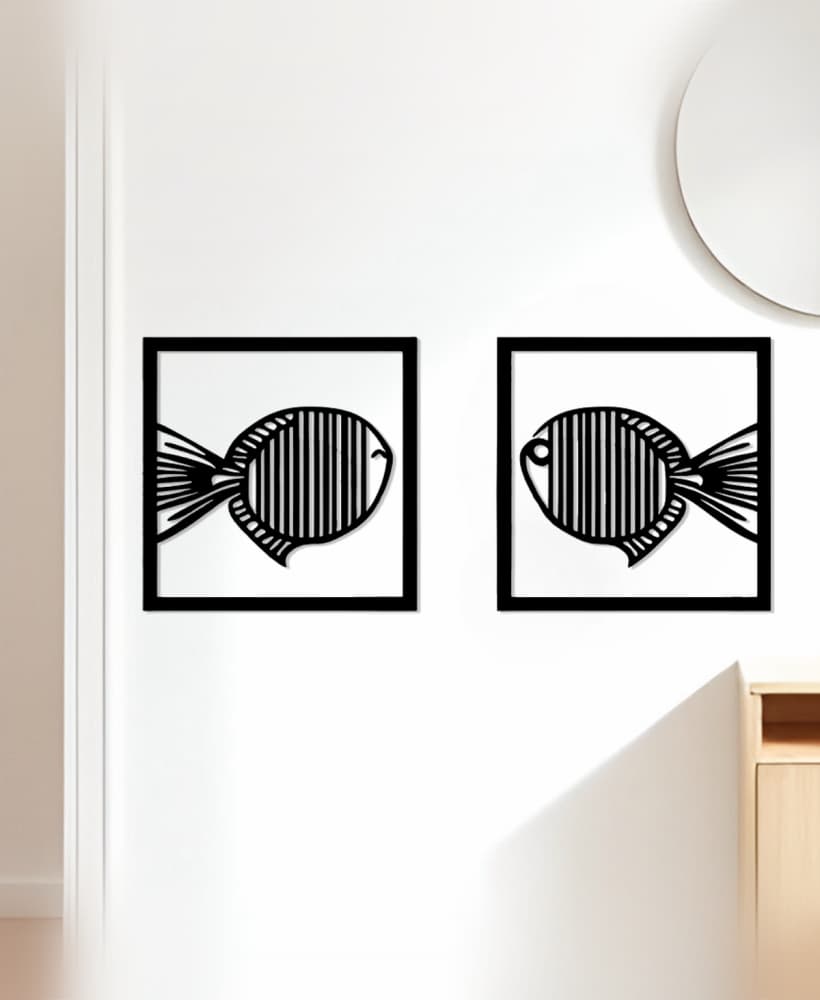Fish Wall Art, Wall Decor, Home Decor 3d model