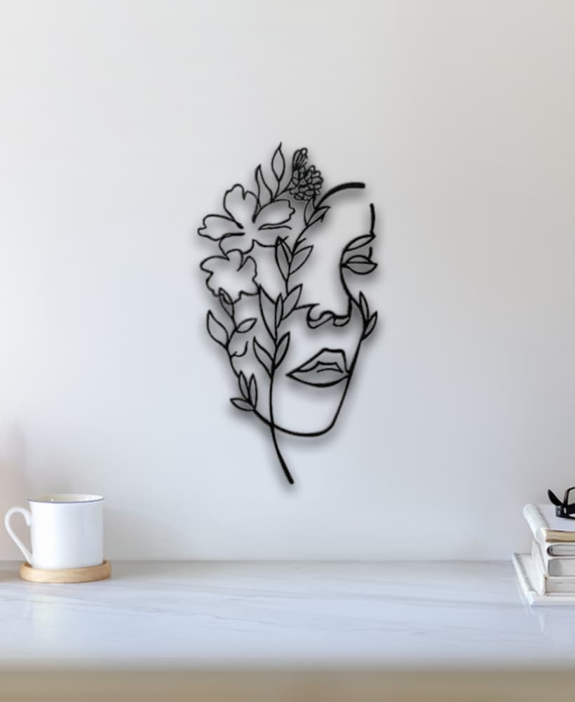 Face Wall Art 3d model