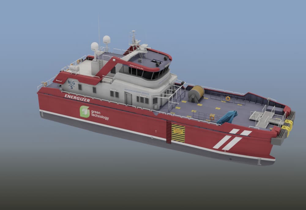 Crew Transfer Catamaran 3D Print STL 3MF Model File 3d model