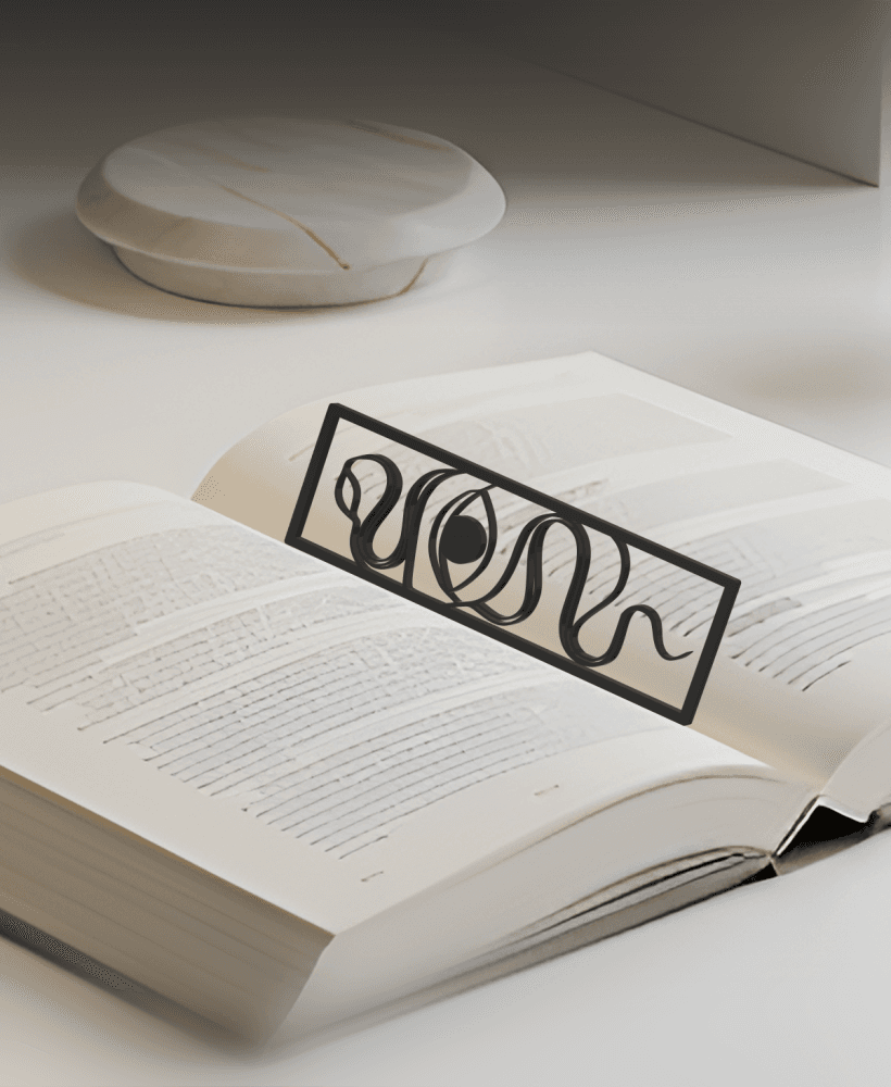 Eye Bookmark, Gift Idea 3d model