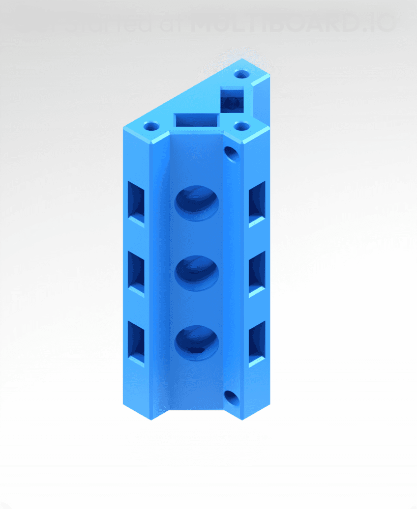 2 MU - Small Thread - T Multiboard Beam 3d model