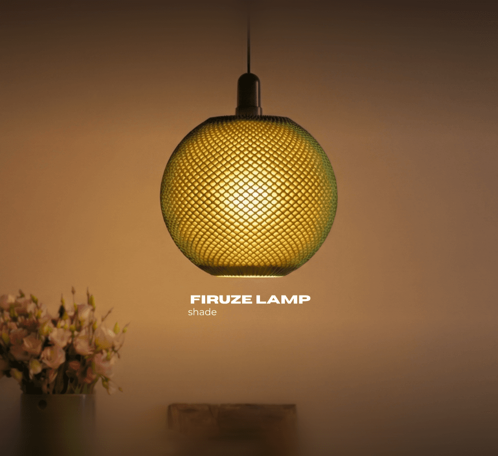 Firuze Shade Lamp 3d model