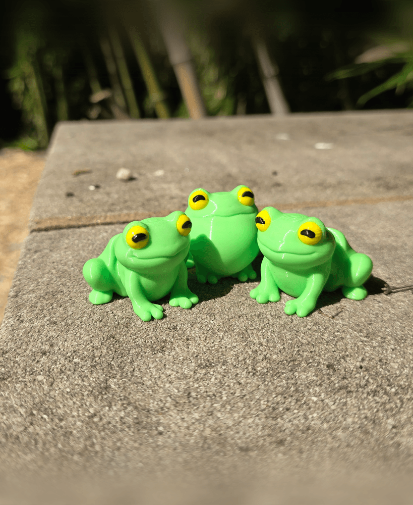 3DL Frogs 3d model