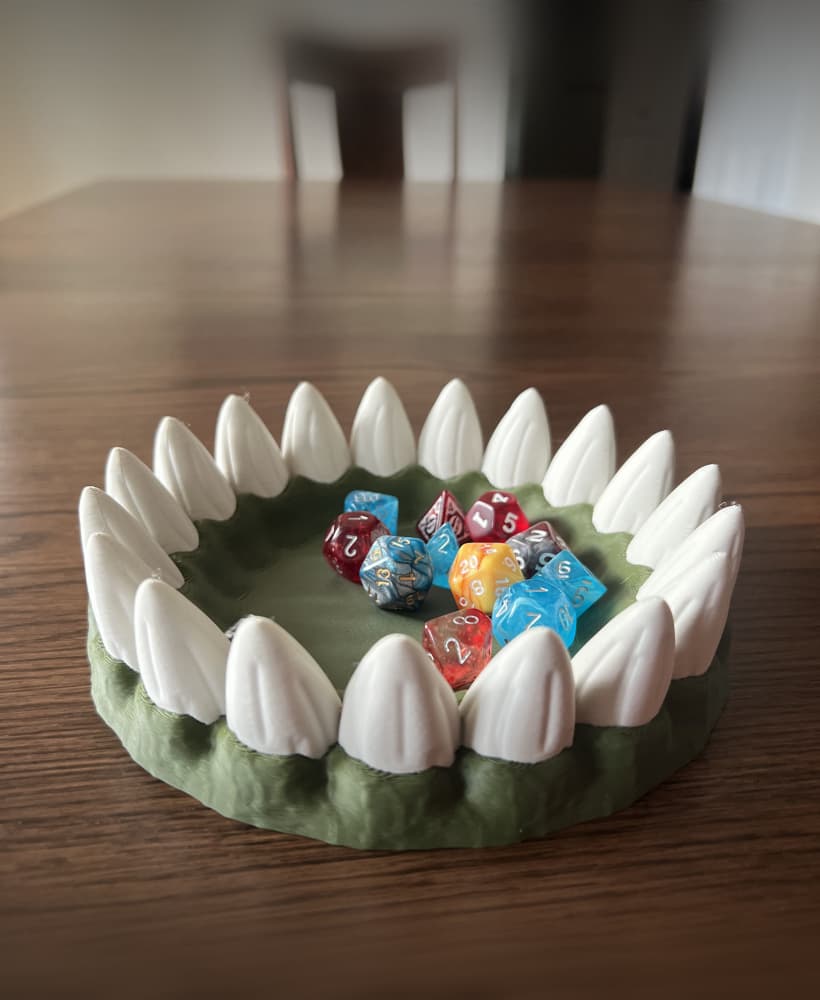 Chomp Dice Tray 3d model