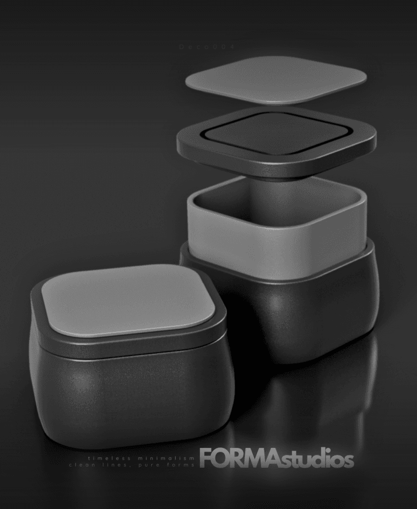 Makeup Box - FORMAstudios Deco004 3d model