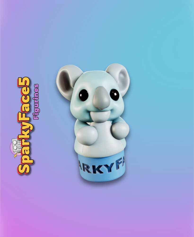 Koala Trouble 3d model