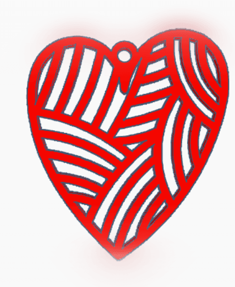 Single Heart 10.stl 3d model