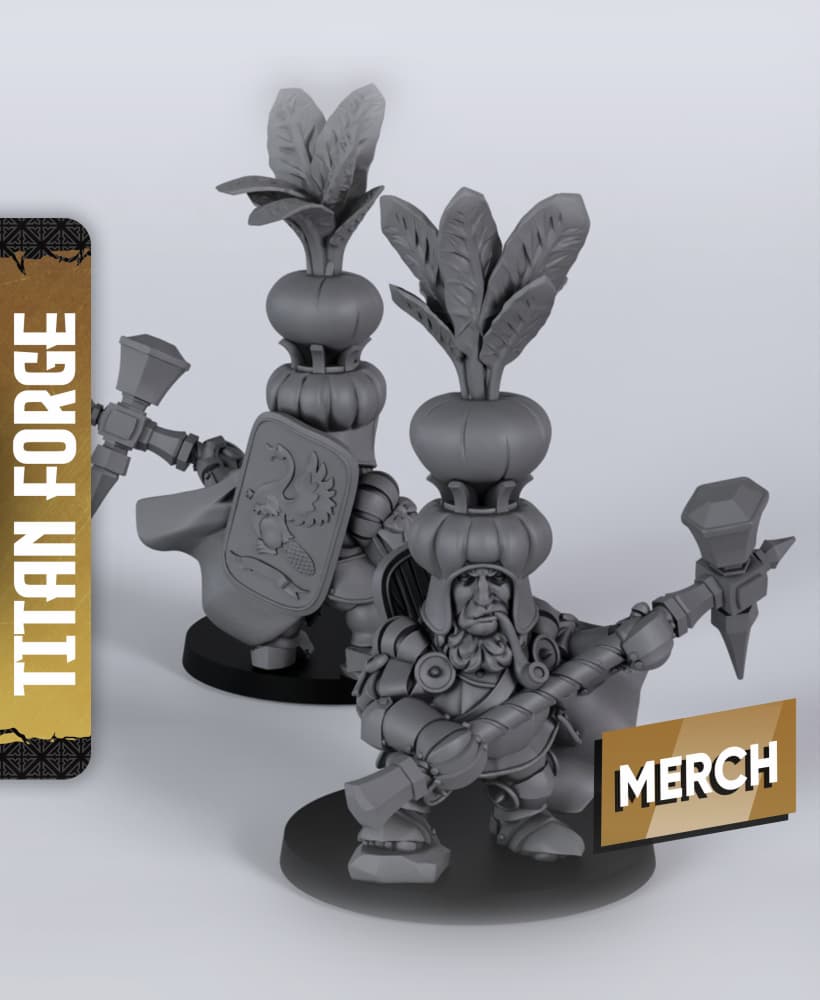 Halfling Lord - With Free Dragon Warhammer - 5e DnD Inspired for RPG and Wargamers 3d model