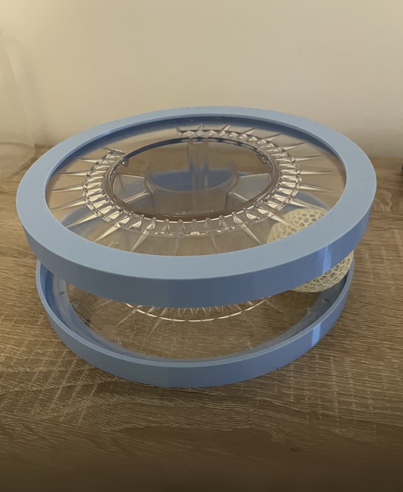 Recycled Spool / Toy with ball for Cats and Dogs 3d model