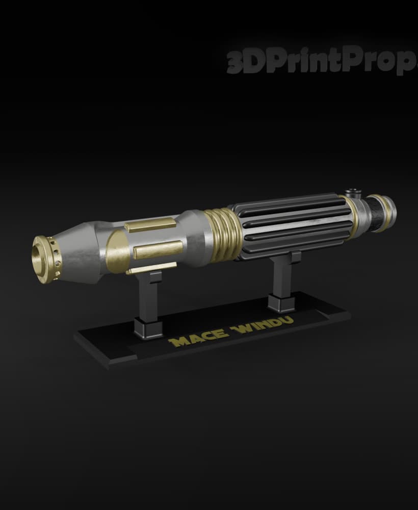 Star Wars - Mace Windu Lightsaber 3d model