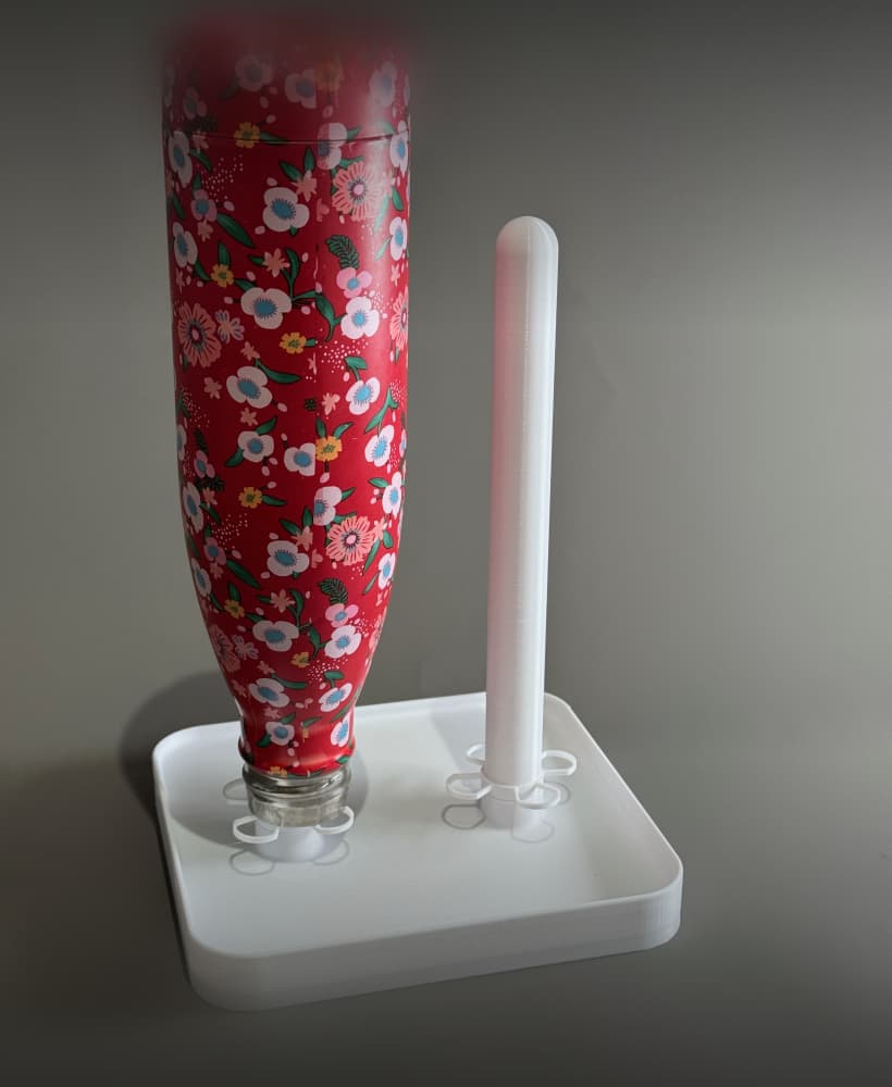 Compact Gourde Drainer 3d model