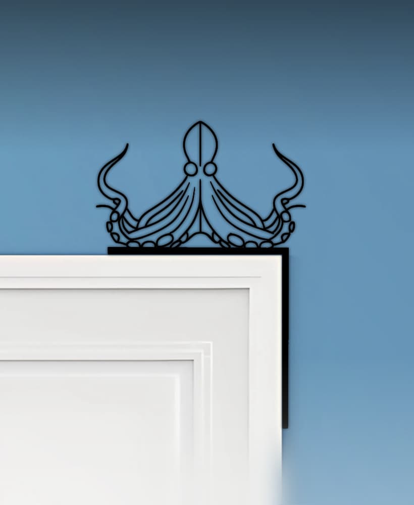 Kraken Door Corner Decor 3d model