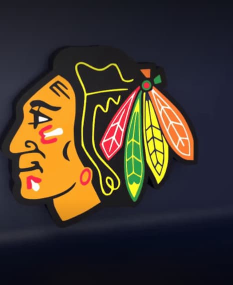 Chicago Blackhawks - LED strip compatible 3d model