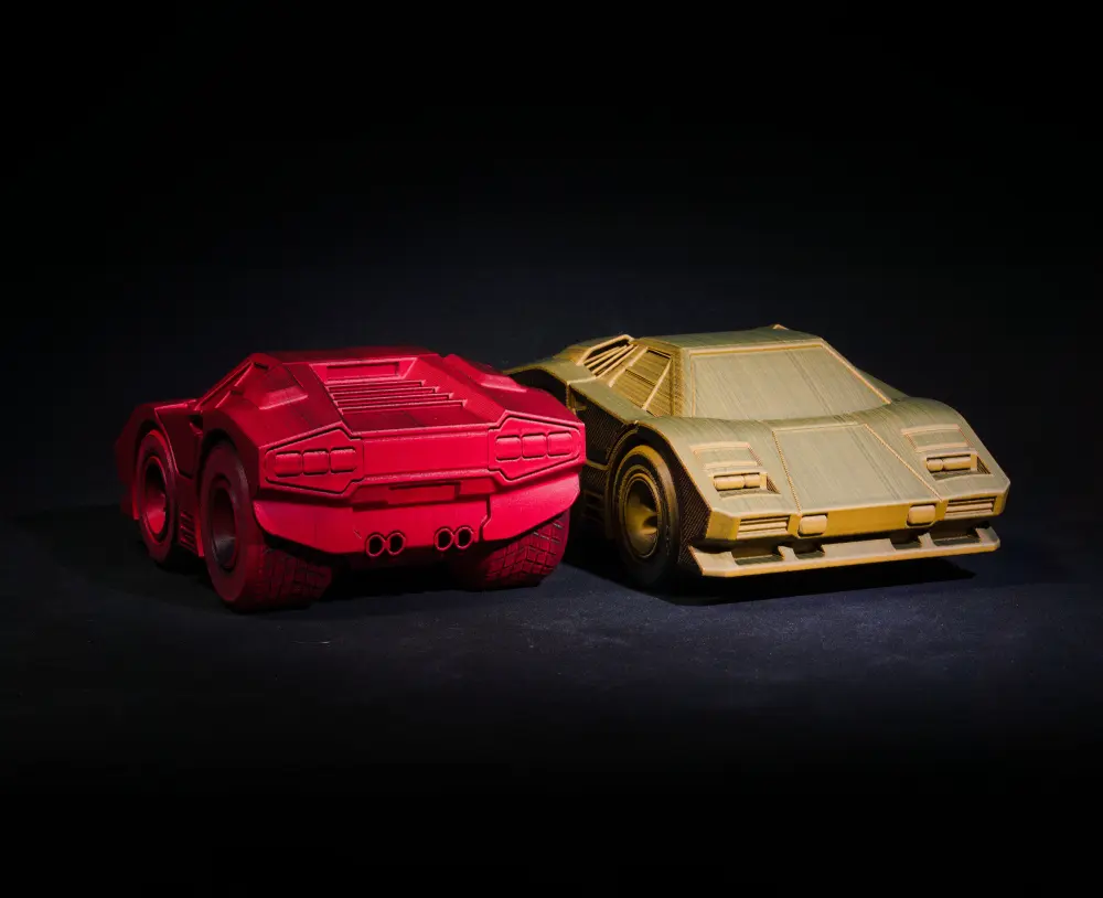 Lamborghini Countach - Print in place 3d model