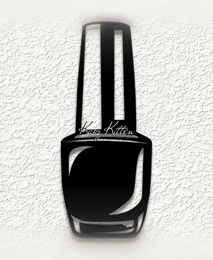 nail polish WALL ART HOME DECOR 3d model