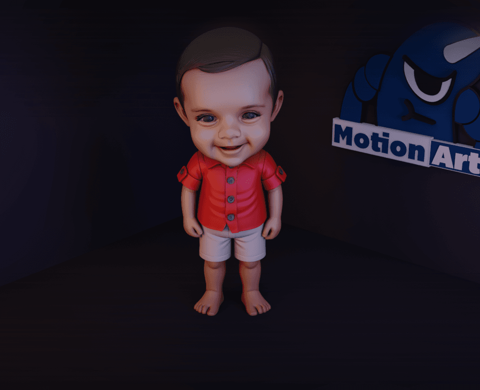 Menino bebe.stl 3d model