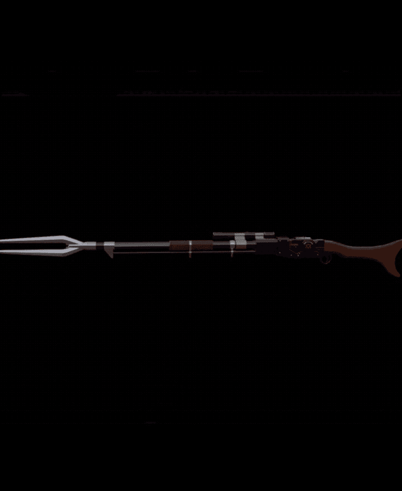Mandalorian Anban sniper rifle 3d model