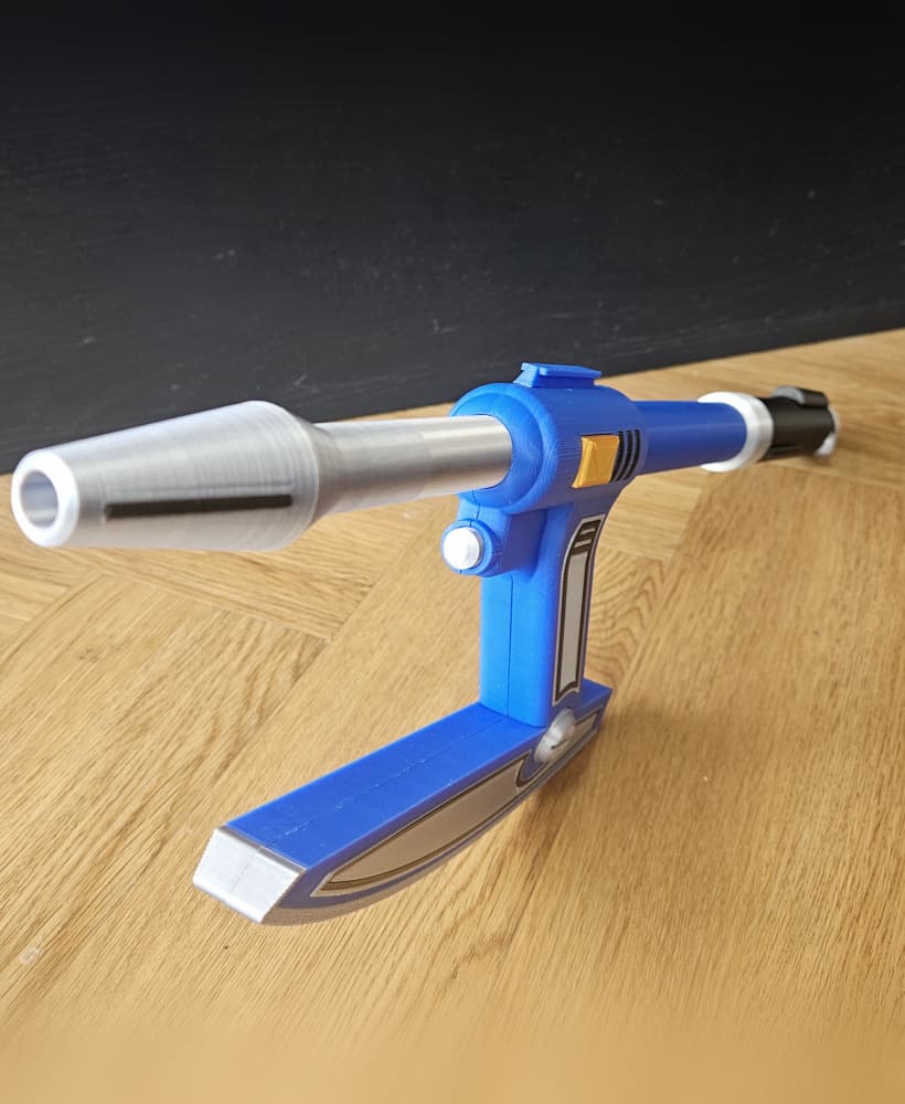 Blue Space Ranger Astro Axe 3d model