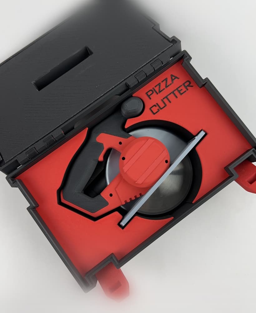 CASE FOR CIRCULAR SAW PIZZA CUTTER 3d model