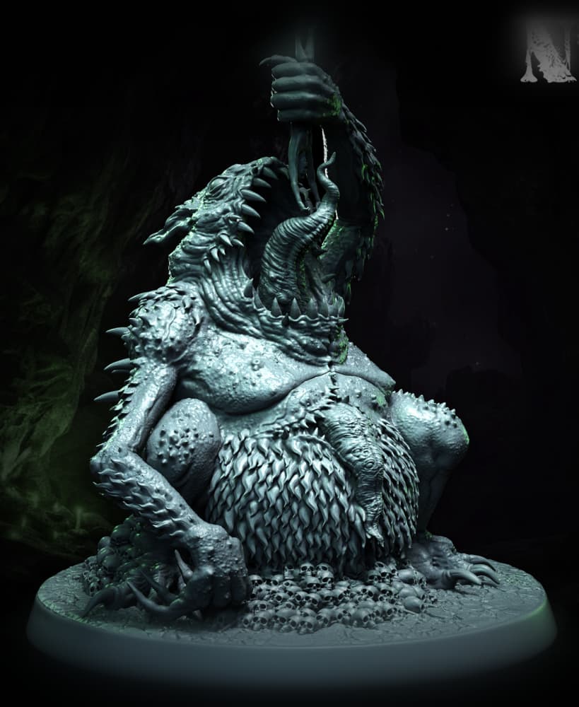 Tsathoggua, Sleeper of N'kai 3d model