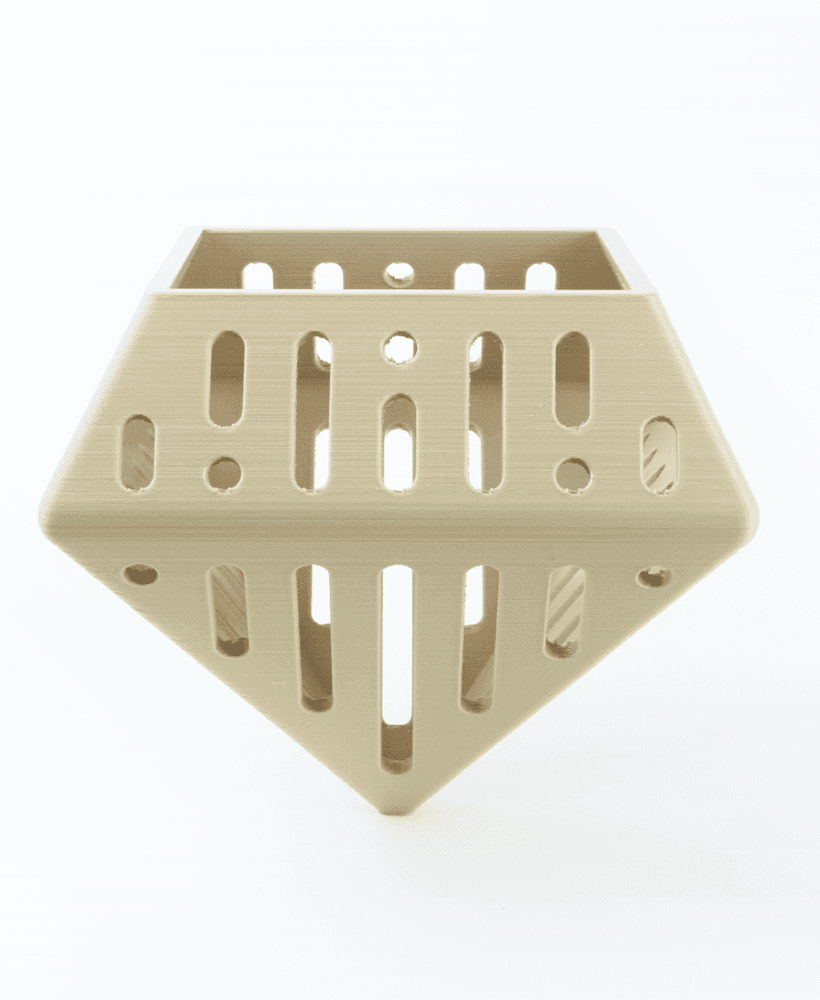 The Princess Planter STL 3D Print File, Home Decor Planter for Plants, Flowers, and Orchid 3d model