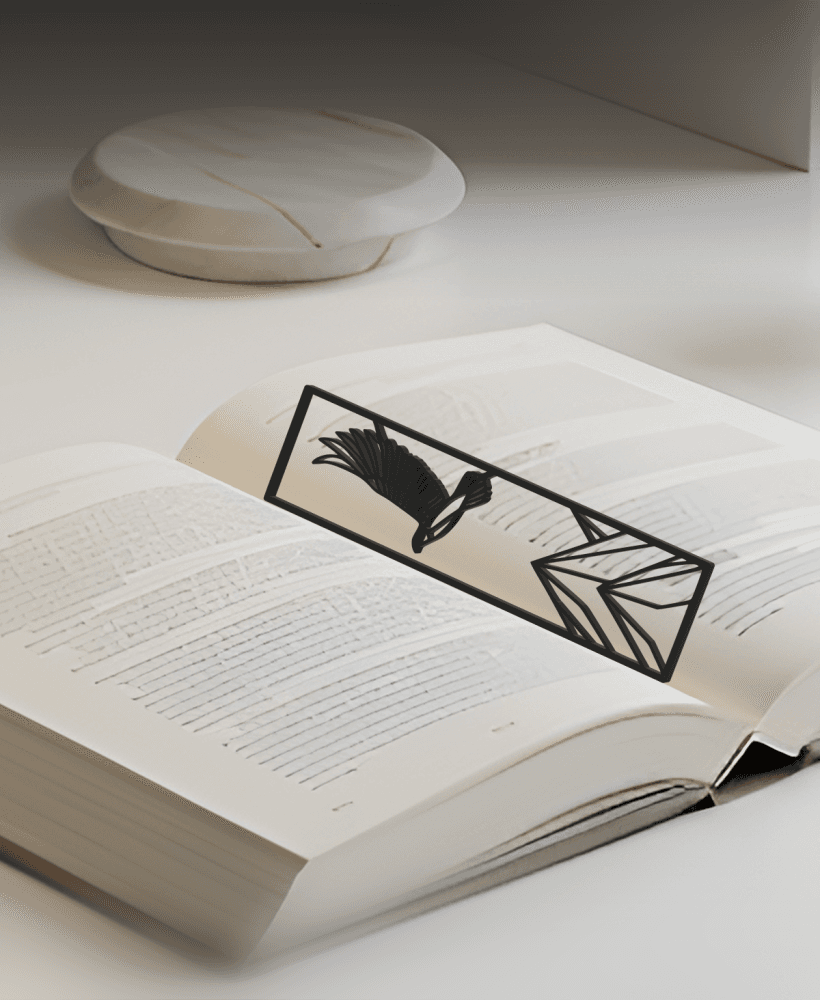 Eagle Bookmark, Gift Idea 3d model