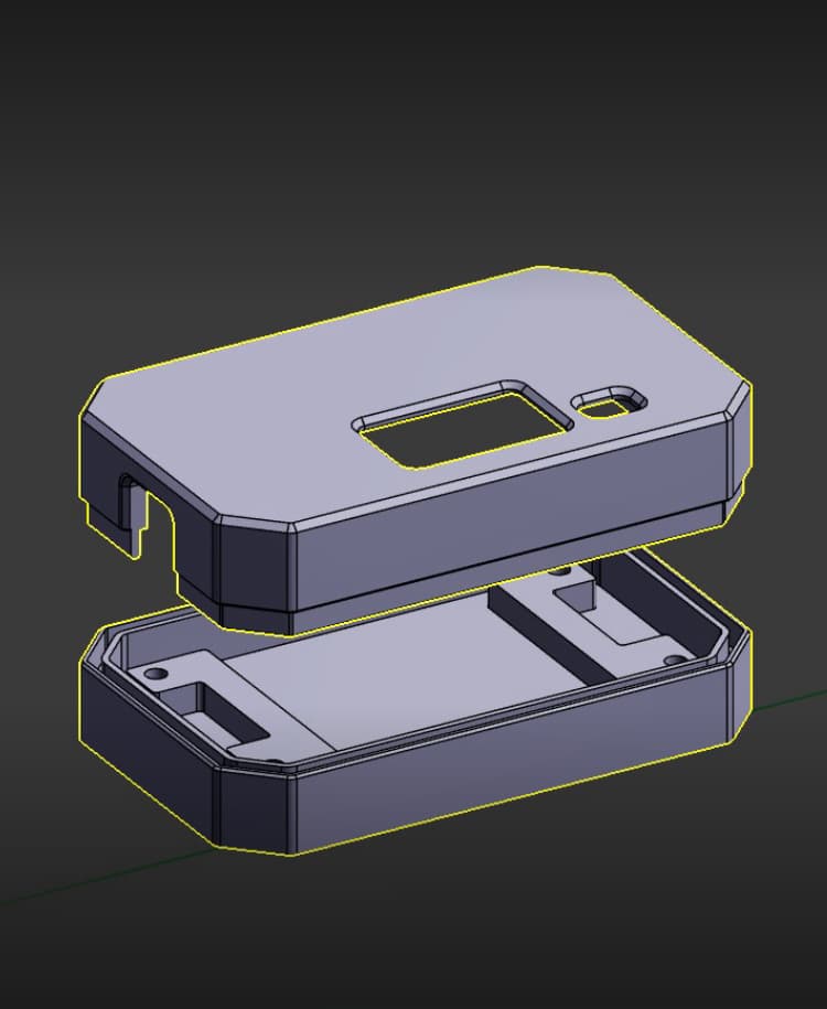 Buck Converter Project Case 3d model