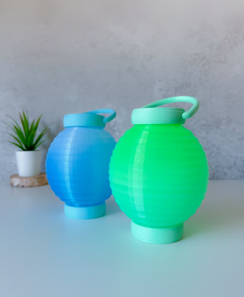 Japanese Paper Lantern 3d model