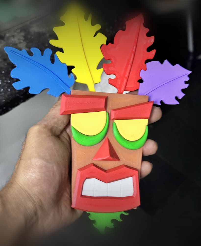 Aku Aku Mask Full Kit 3d model