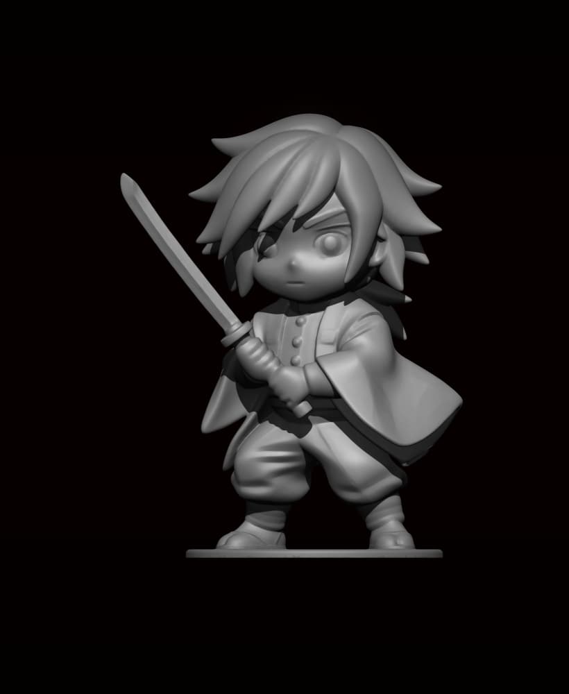 Giyu - Kimetsu no Yaiba 3d model