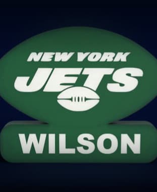 N.Y. Jets Sign - LED Strip Compatible 3d model